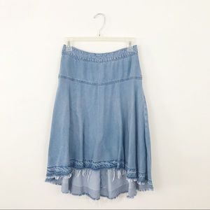 Joe’s Jeans | Abigail Long Frayed Skirt